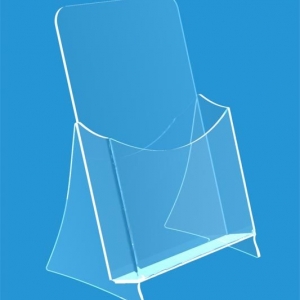 Пластиковая подставка под фирменные буклеты Акрил